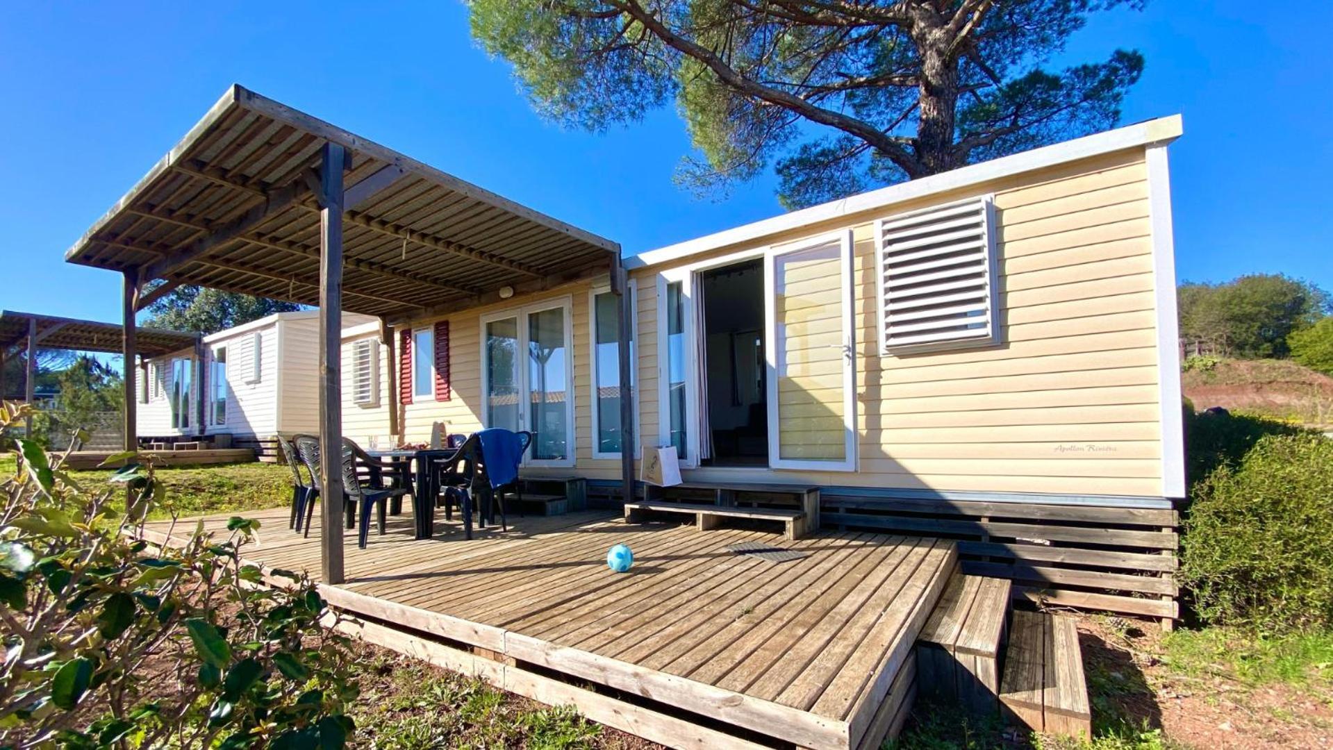 Camping Les Cigales Le Muy Habitación foto